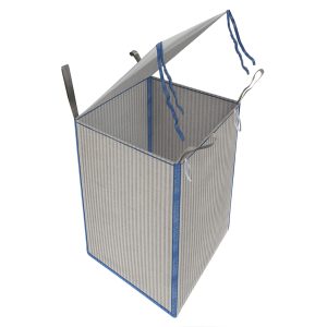Vented Barrow / Firewood Bag Flap Top & Flat Base Heavy-Duty - 45x45x90cm