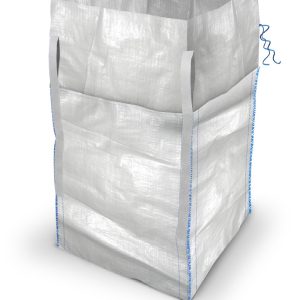 FIBC Bulk Bags Skirt Top & Flat Base 40% rPP - 90x90x120cm