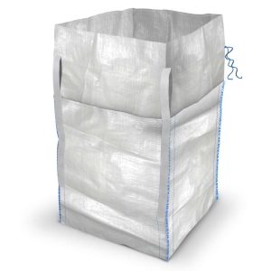 FIBC Bulk Bags Skirt Top & Flat Base 40% rPP - 90x90x110cm